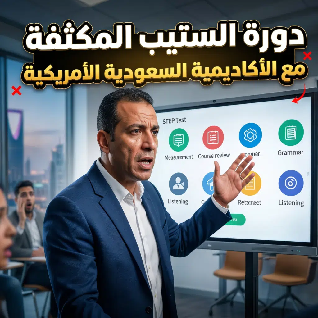 "واجهة اختبار STEP مع ملاحظات وتحضير للغة الإنجليزية"